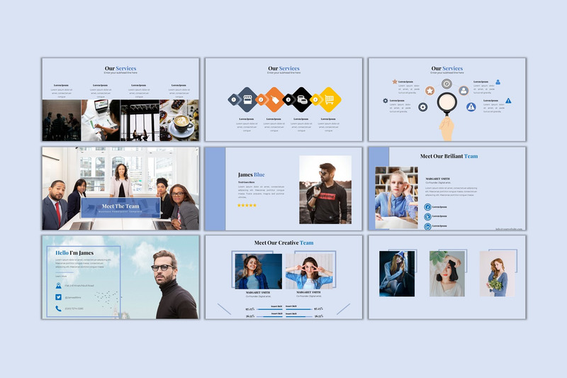 Sembako - Modello PowerPoint aziendale creativo - Caratteristiche Immagine 6
