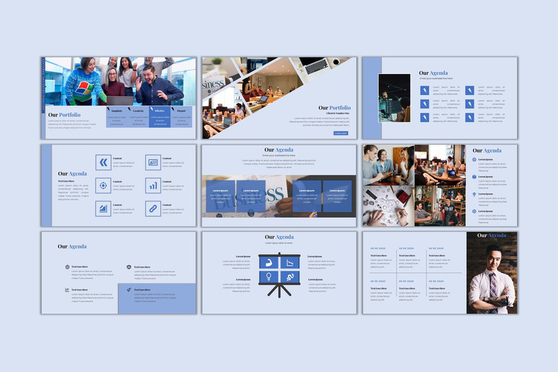Sembako - Modello PowerPoint aziendale creativo - Caratteristiche Immagine 9