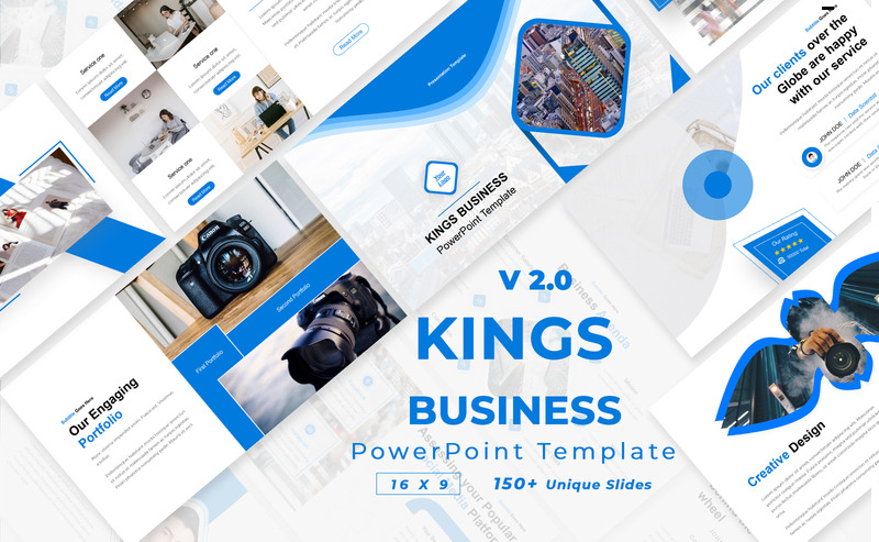 Plantilla PowerPoint Kings Business - v2.0 #108905 - Imagen de características 1