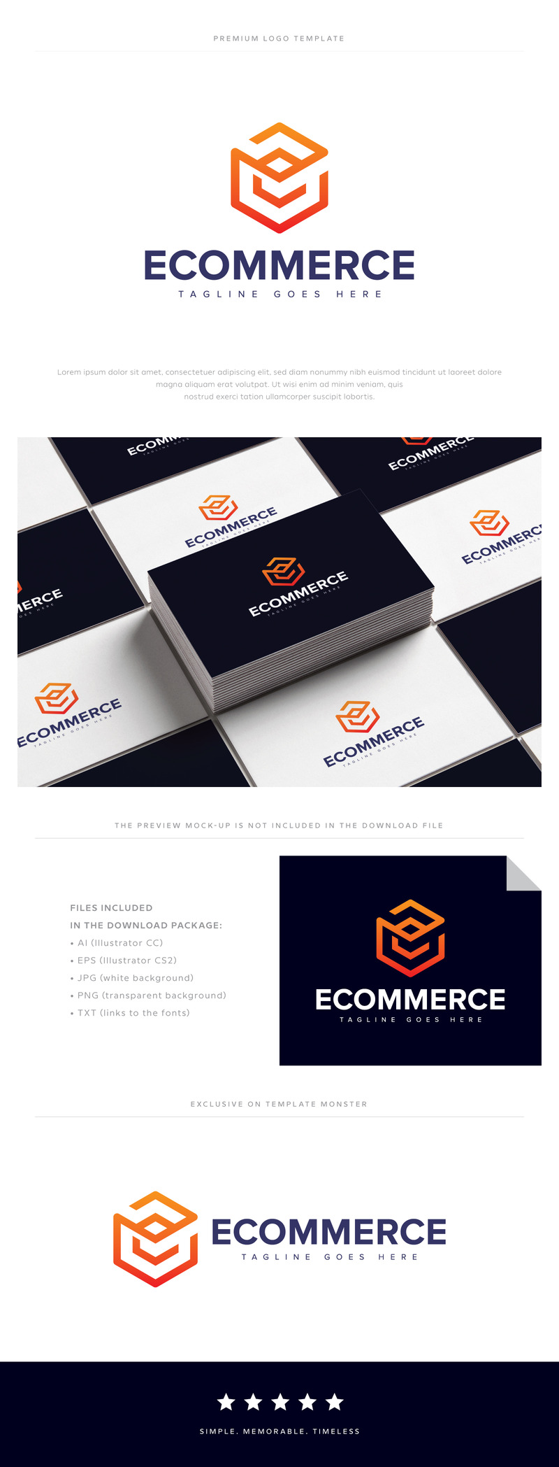 E Commerce Logo Template 83299 Templatemonster