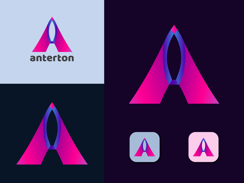 Letter A Logo Template - Features Image 1