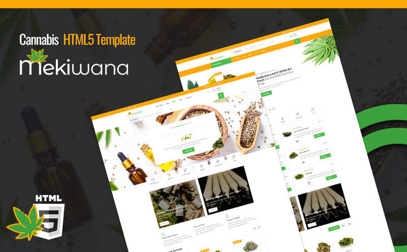 Mekiwana - Medical Cannabis HTML5 Website Template - Features Image 1