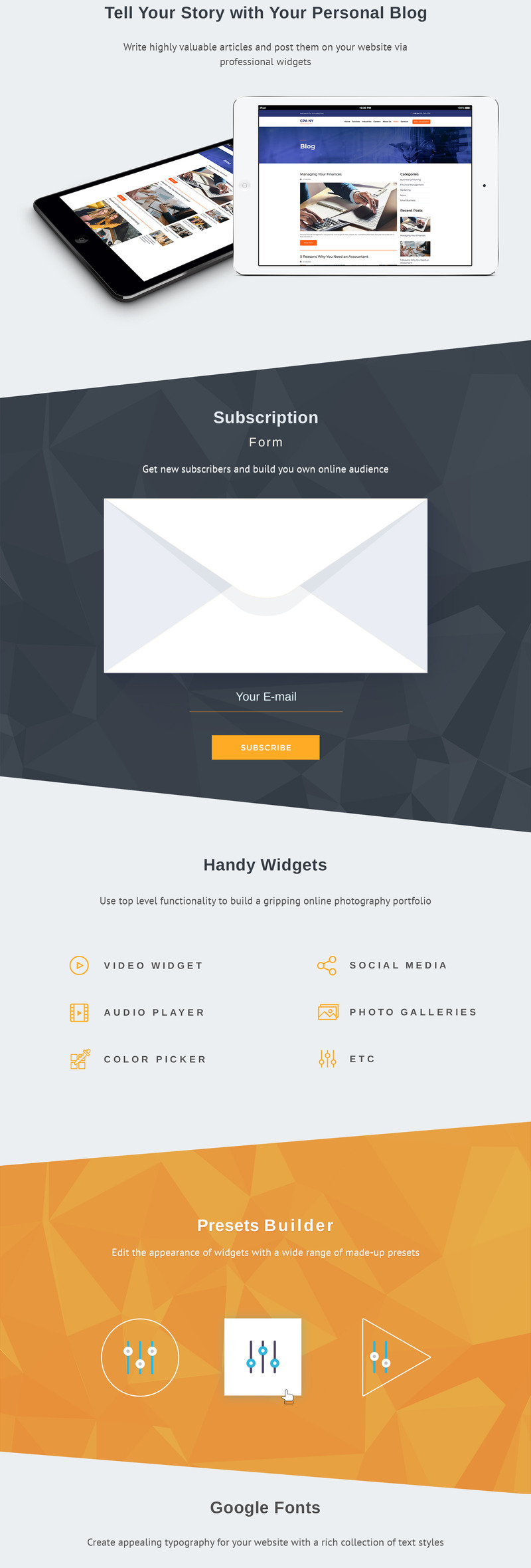 CPA NY - Accounting Firm Moto CMS 3 Template - Features Image 4