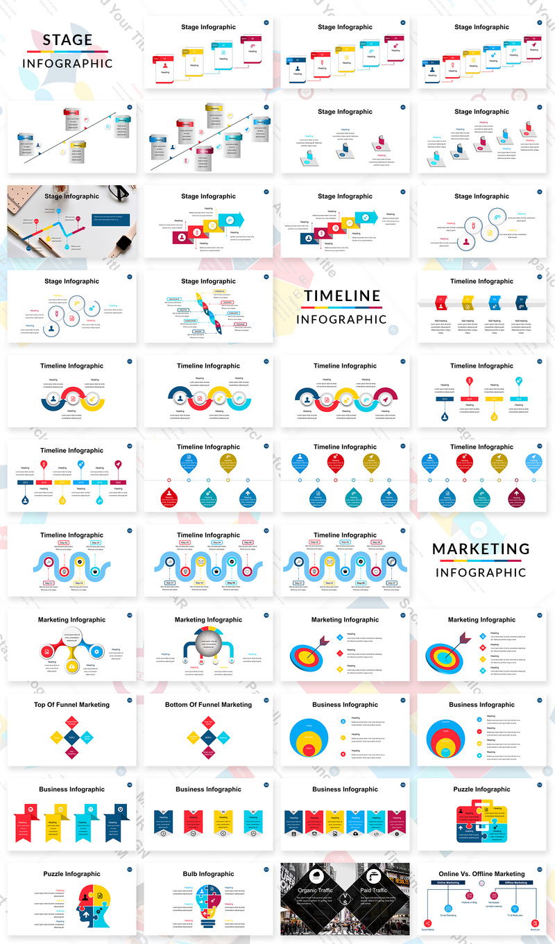 GS Infographic v2.0 PowerPoint template - Features Image 4