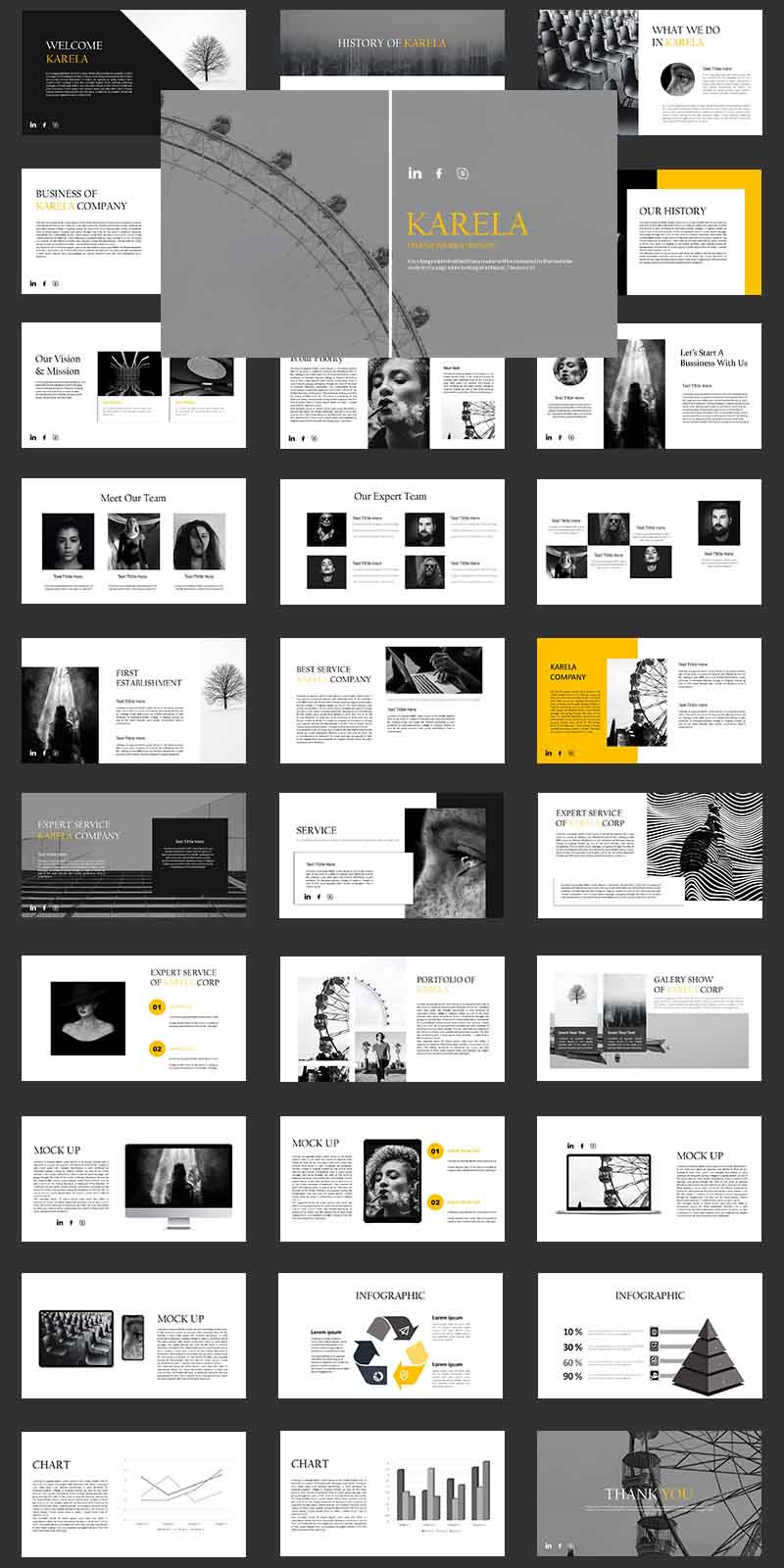 Karela – Creative Business PowerPoint Template - Features Image 1