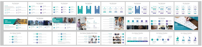 Multipurpose Bundle 2 in 1 PowerPoint template - Features Image 3