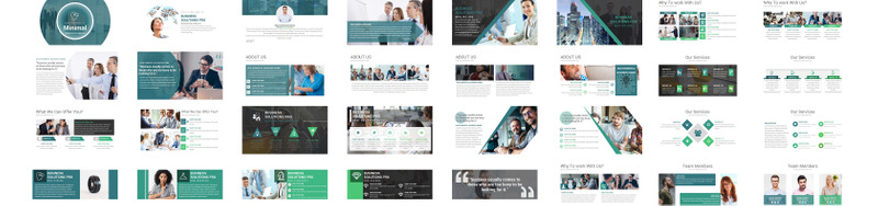 Multipurpose Bundle 2 in 1 PowerPoint template - Features Image 14