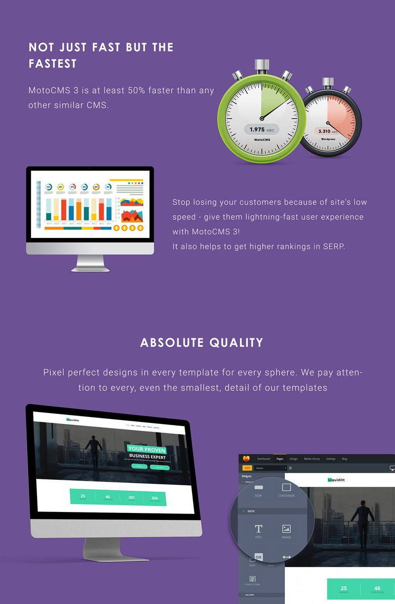 Download Liquiditt - Business Consulting Moto CMS 3 Template | Premium themes & Plugins 4 Liquiditt - Business Consulting Moto CMS 3 Template - Features Image 4