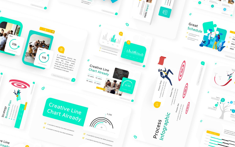 Idag Business Presentation PowerPoint-mall - Features Image 4