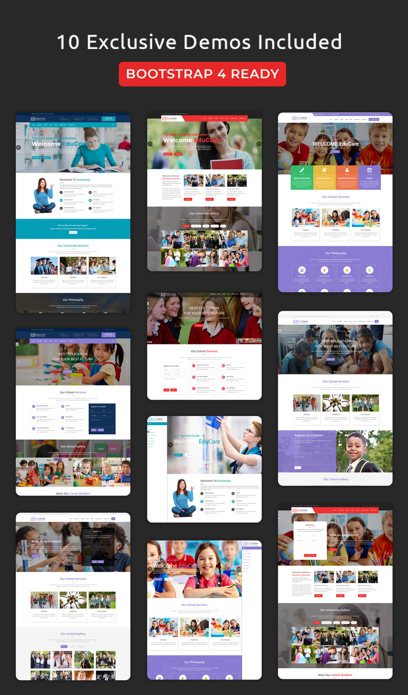 EduCare - Education With RTL Ready Website Template - Features Image 2