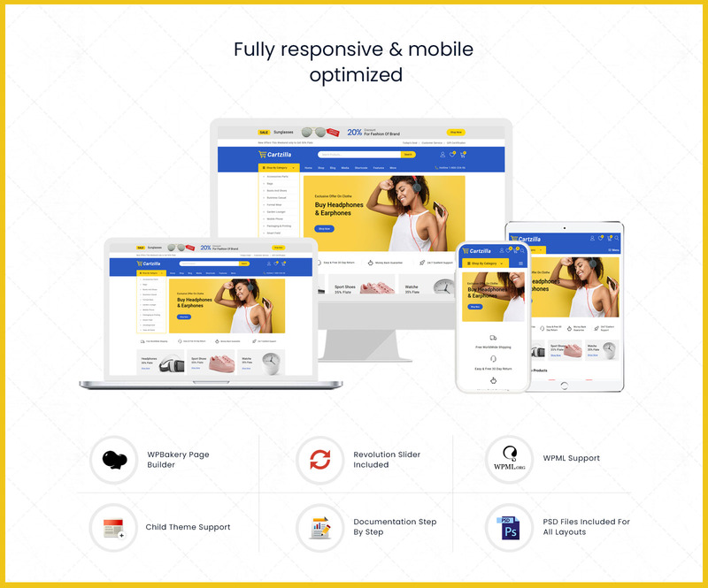 Cartzilla - Multipurpose Responsive WooCommerce Thema №114015 - Eigenschappen Afbeelding 1