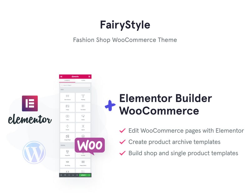 Estilo de fada - Tema de loja de moda WooCommerce - Features Image 1