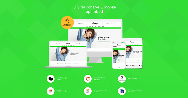 Leesopi - Tema WooCommerce multiuso di moda - Immagine Caratteristiche 1