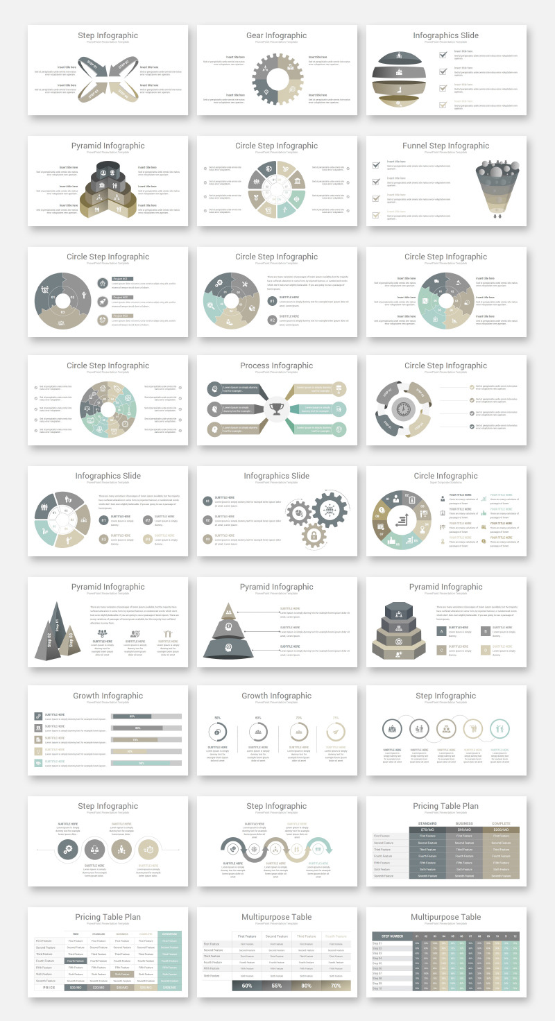 Plantilla de PowerPoint - negocio inteligente - Imagen de características 4