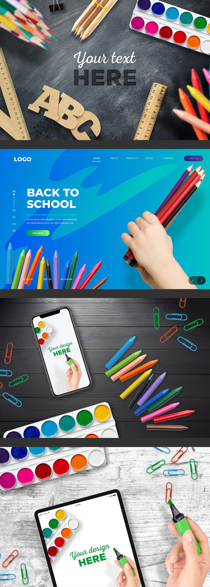 Back to School - Scene Generator Product Mockup - Features Image 4