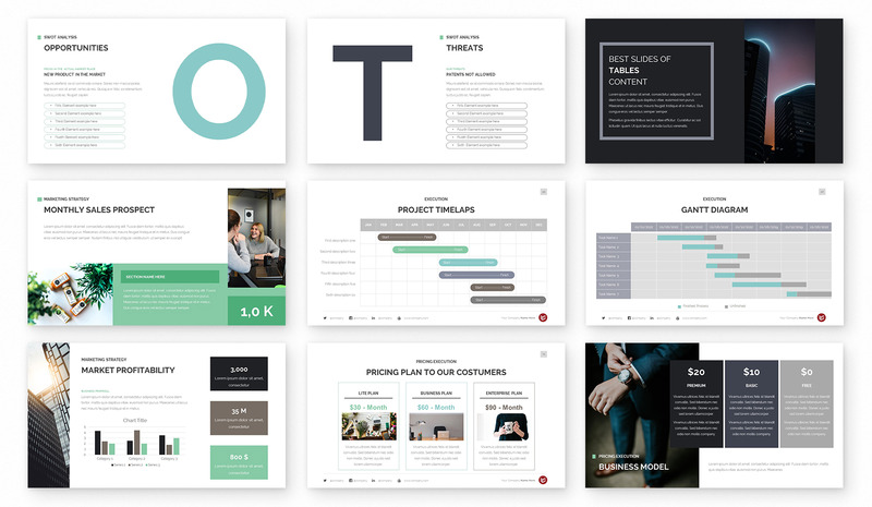 Complete Business Powerpoint Presentation - Features Image 9