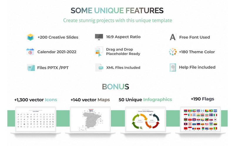 Complete Business Powerpoint Presentation - Features Image 1