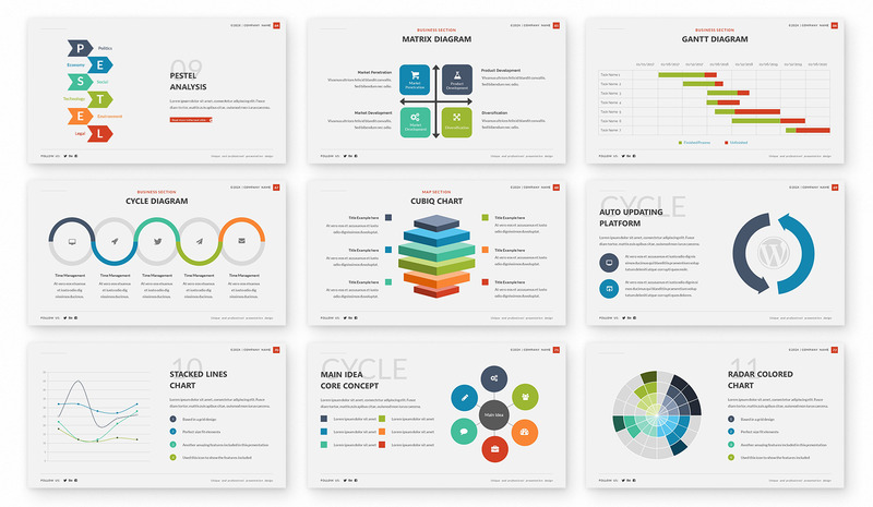 Pitch Pro PowerPoint template #63876 - TemplateMonster