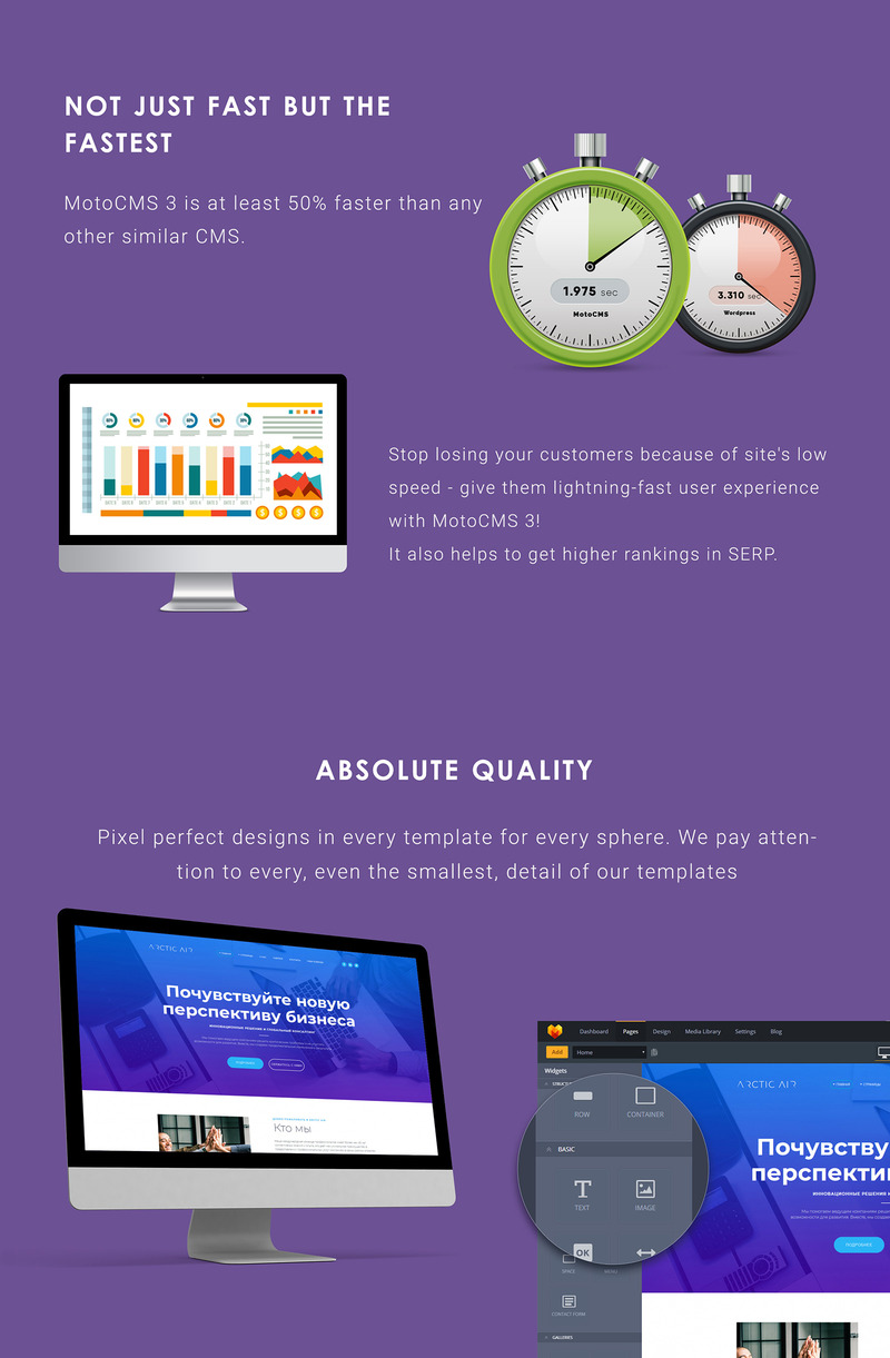 Arctic - Consulting company Ru Moto CMS 3 Template - Features Image 4