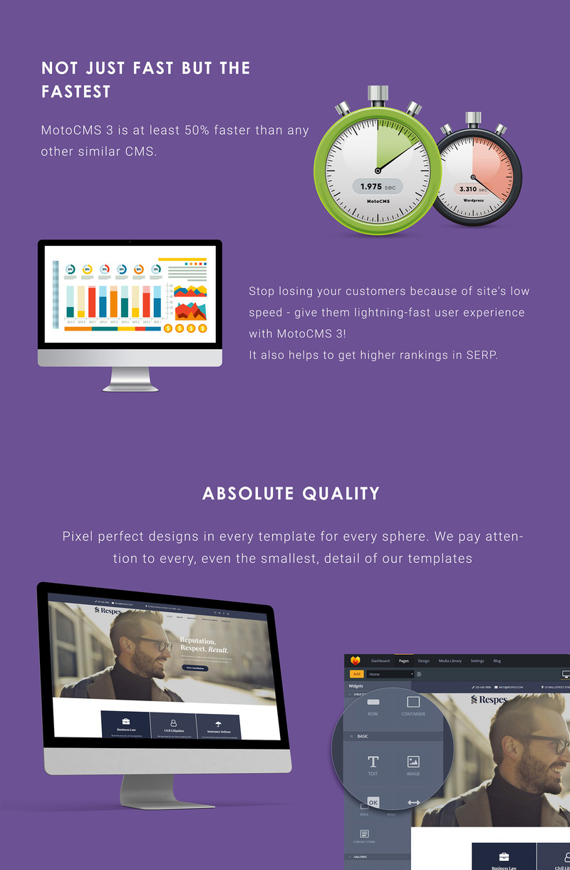 Respes - Law Firms Moto CMS 3 Template - Features Image 4