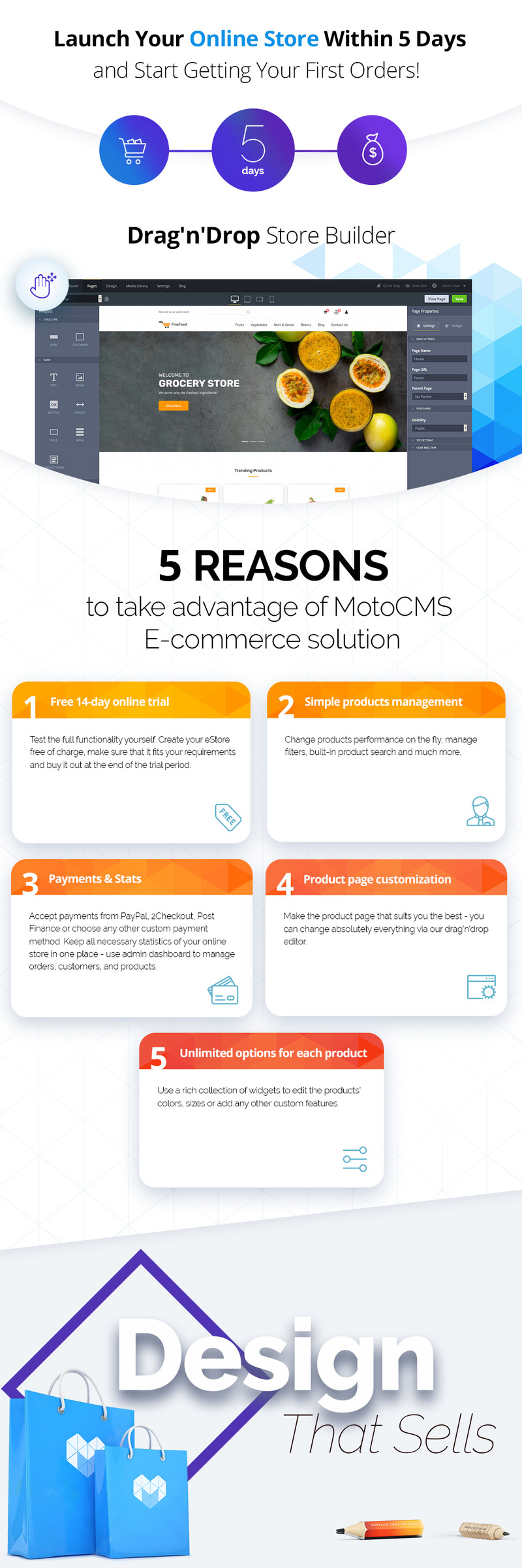 FineFood - Online Shop MotoCMS Ecommerce Template - Features Image 1