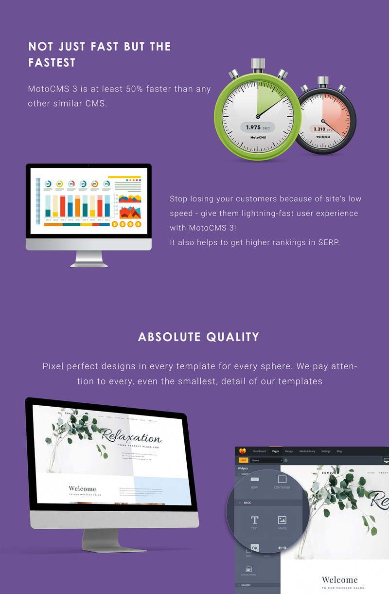 Massage Therapy MotoCMS Website Template - Features Image 4