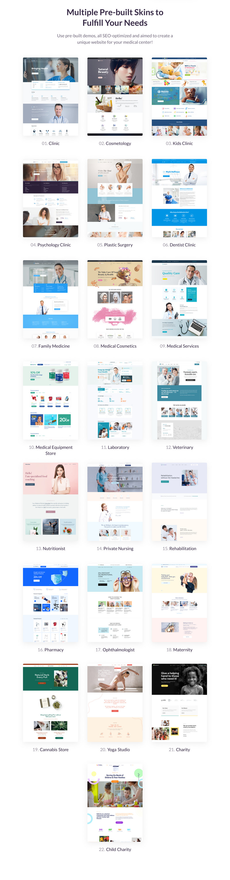 BeClinic - Multipurpose Medical WordPress Theme - Features Image 2