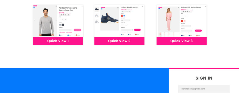 Vente - Tema de PrestaShop para comercio electrónico de Bootstrap limpio para tienda de ropa - Características Imagen 10