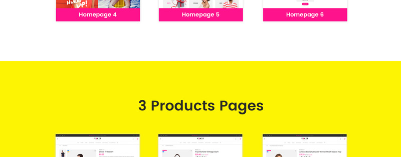 Vente - Tema de PrestaShop para comercio electrónico de Bootstrap limpio para tienda de ropa - Características Imagen 8