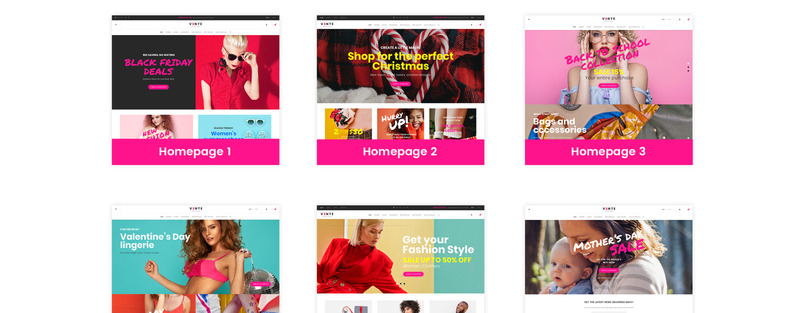 Vente - Tema de PrestaShop para comercio electrónico de Bootstrap limpio para tienda de ropa - Características Imagen 7