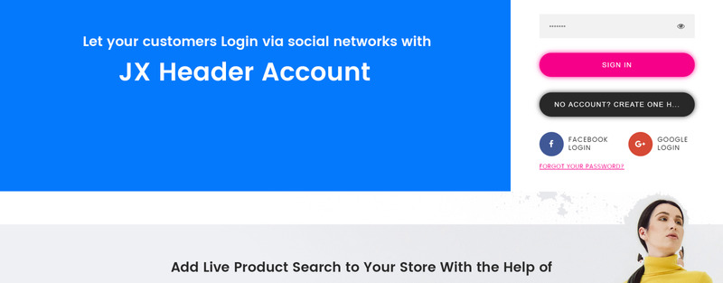 Vente - Tema de PrestaShop para comercio electrónico de Bootstrap limpio para tienda de ropa - Características Imagen 11
