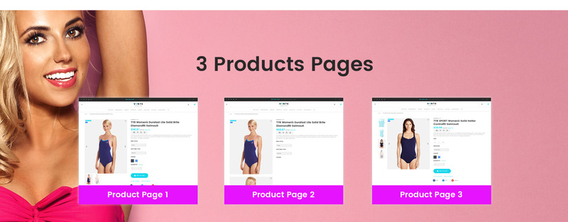 Vente - Магазин купальных костюмов Clean Bootstrap Ecommerce PrestaShop Theme - Features Image 6