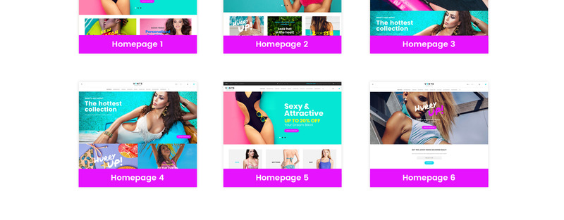 Vente - Магазин купальных костюмов Clean Bootstrap Ecommerce PrestaShop Theme - Features Image 5