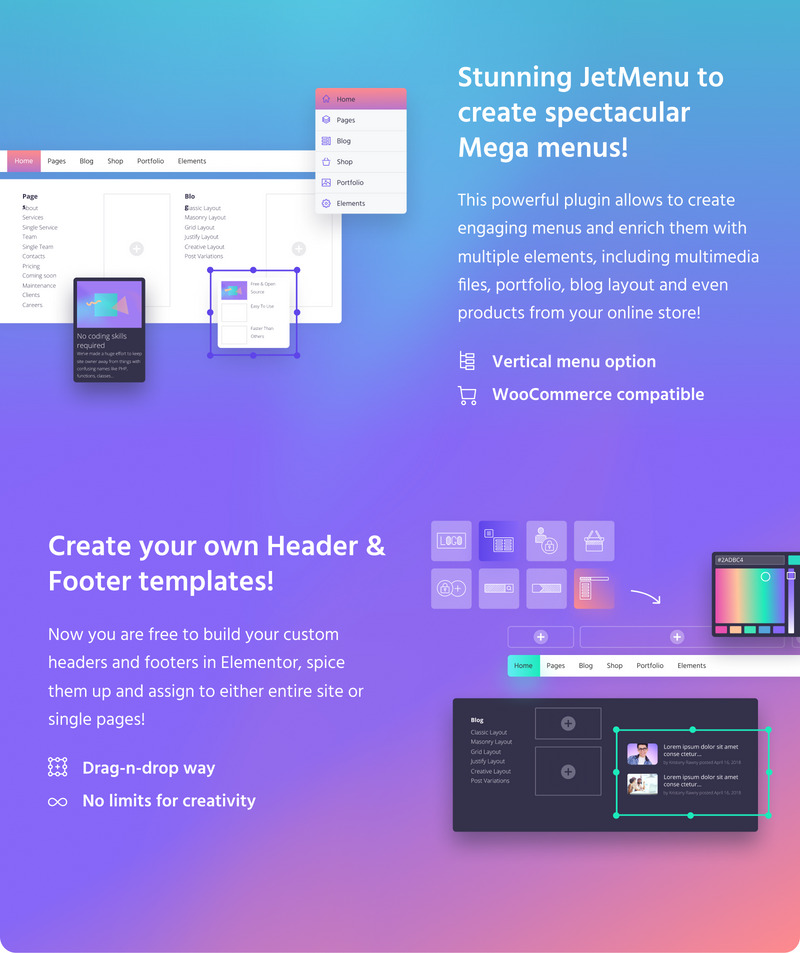 Monstroid2 - Multipurpose Modular WordPress Elementor Theme №62222 - Изображения фич 5