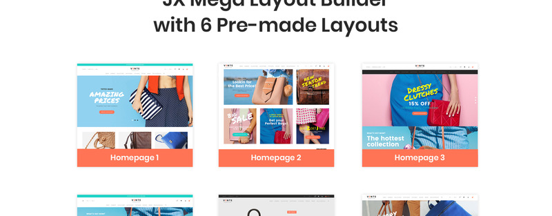 Vente - Магазин сумок Clean Bootstrap Ecommerce PrestaShop Theme - Features Image 4