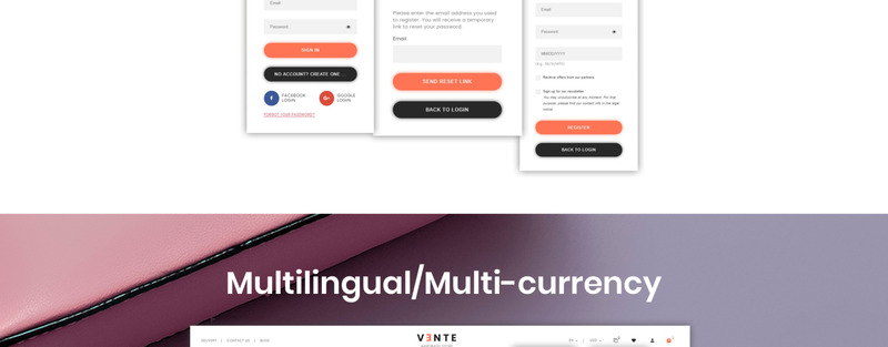 Vente - Магазин сумок Clean Bootstrap Ecommerce PrestaShop Theme - Features Image 8