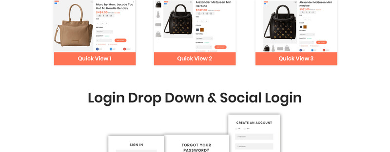 Vente - Магазин сумок Clean Bootstrap Ecommerce PrestaShop Theme - Features Image 7