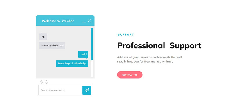 Alice - Application HTML5 Website Template - Features Image 8