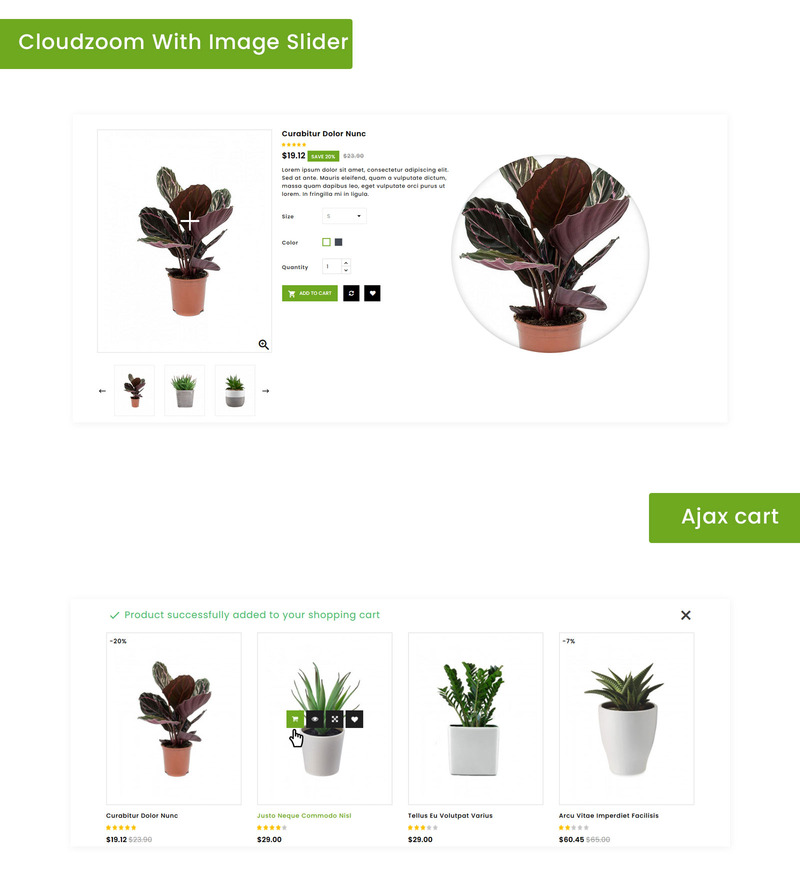 Cactfor - Plants & Gardening Tools Online Store PrestaShop Theme - адаптивний PrestaShop шаблон №157395 - Характеристики зображення 3