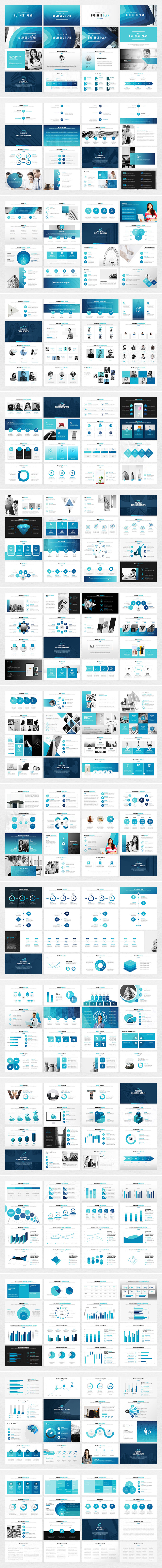 The Best Business-Plan PowerPoint template - Features Image 1
