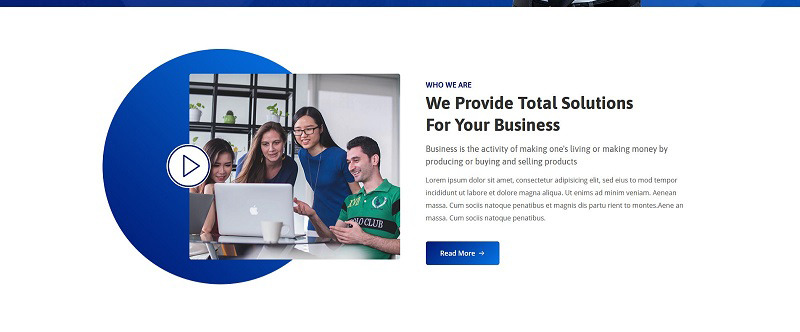 Bizzmug - Multipurpose Business HTML Website Template - Features Image 2