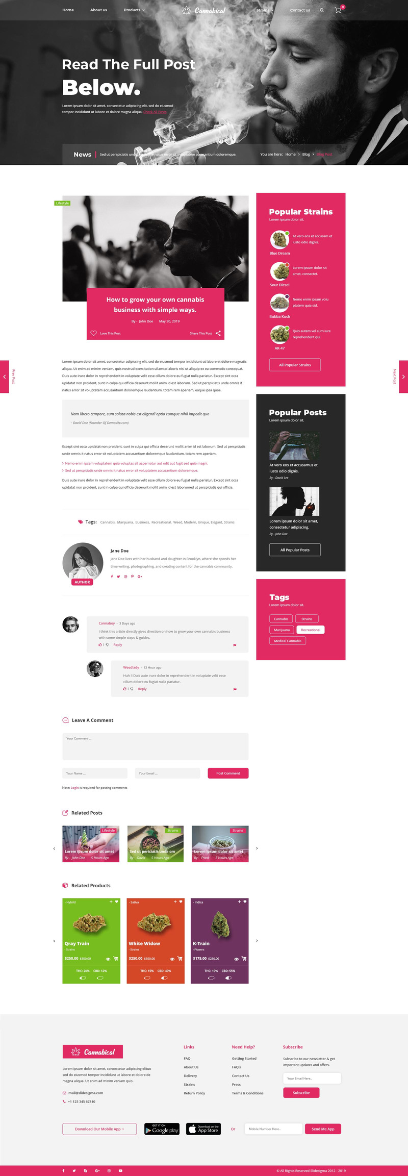 Taskereasy Cannabis Multipurpose WordPress Theme - Features Image 21