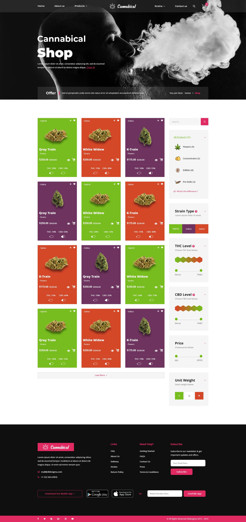 Taskereasy Cannabis Multipurpose WordPress Theme - Features Image 1