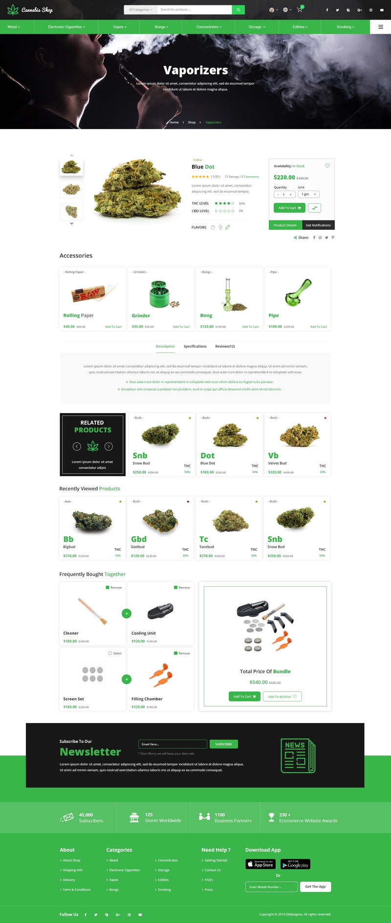 Taskereasy Cannabis Multipurpose WordPress Theme - Features Image 9