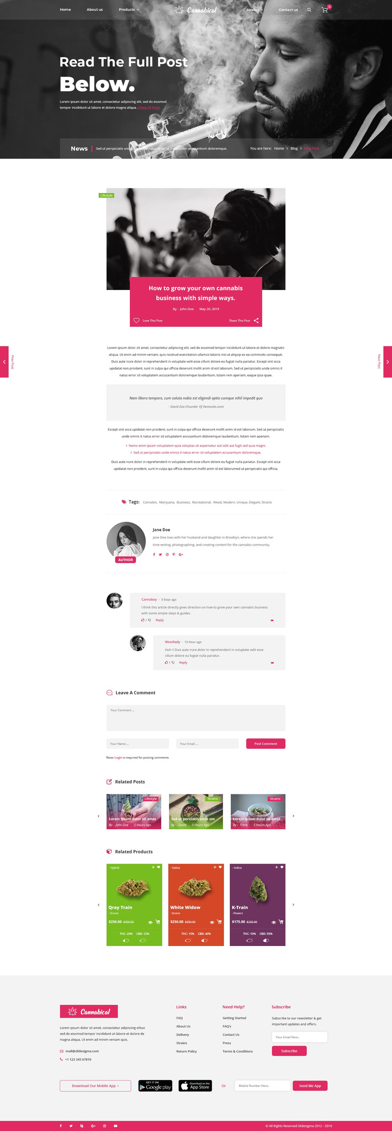 Taskereasy Cannabis Multipurpose WordPress Theme - Features Image 22