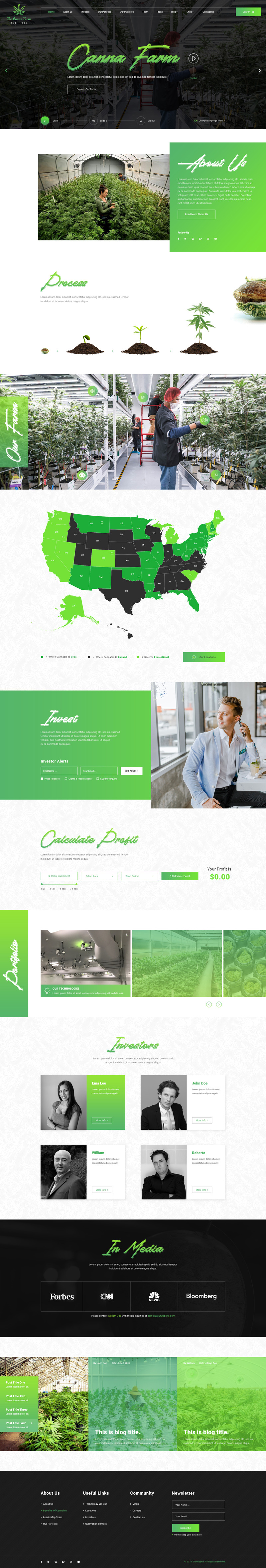 Taskereasy Cannabis Multipurpose WordPress Theme - Features Image 15