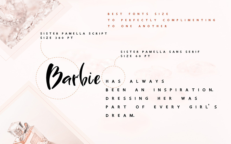 My Sister Pamella Duo Font - Caratteristiche Immagine 14