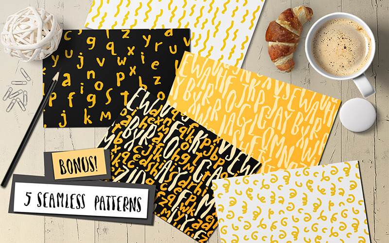 Spaghetti Cute Playful Font + Extras - Features Image 6