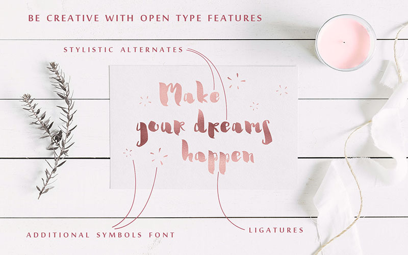 Rosamund Bold Font - Features Image 11