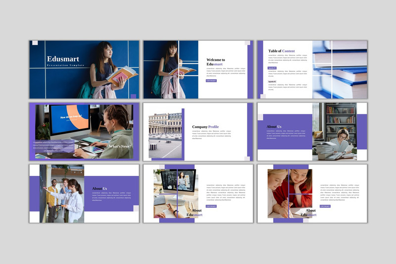 EduSmart - Modello di presentazioni Google per il business creativo - Caratteristiche Immagine 2